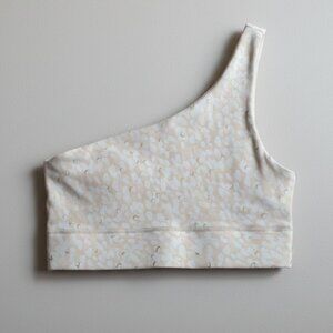 Fabletics Harlow One Shoulder Reversible Sports Bra - Medium - NWT